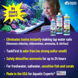 TankFirst - Acondicionador de agua completo para acuario | Acondicionador de agua ideal para peceras