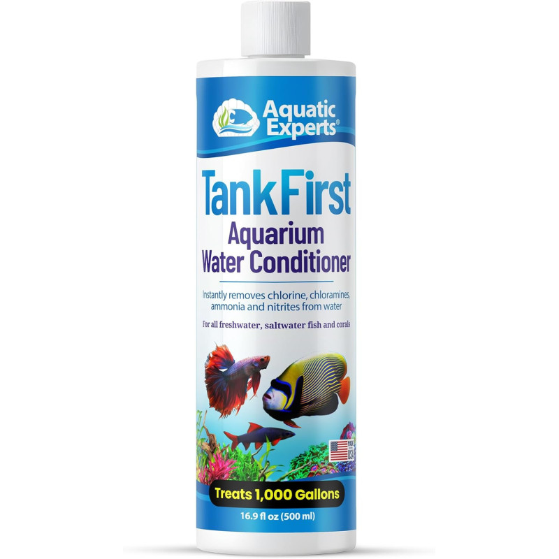 TankFirst - Acondicionador de agua completo para acuario | Acondicionador de agua ideal para peceras