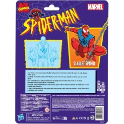 MARVEL Legends Series Scarlet Spider | Apariencia de comic y articulada Ben reilly
