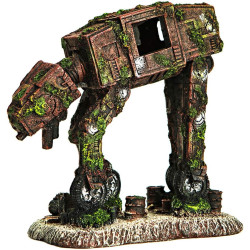 Decoraciones de pecera de star wars |Decoracion con tematica de star wars detallada para peceras