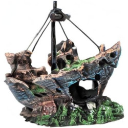 Raeasily Decoración para pecera | Decoracion para peceras de naufragio