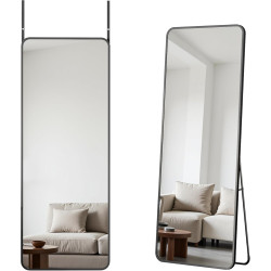 Antok Espejo de puerta | Espejo doble uso tanto colgable como inclinable