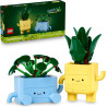 LEGO Botanicals Happy Plants Juguetes de construcción | Decoracion armable para dormitorios o estanterias