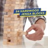 Juego de mesa de madera Jenga, Classic, Clásico, Multicolor