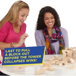 Juego de mesa de madera Jenga, Classic, Clásico, Multicolor