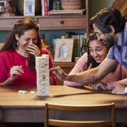 Juego de mesa de madera Jenga, Classic, Clásico, Multicolor