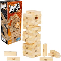 Juego de mesa de madera Jenga, Classic, Clásico, Multicolor