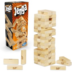 Juego de mesa de madera Jenga, Classic, Clásico, Multicolor