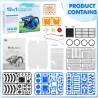 Robots educativos de energía solar para niños de 8 a 12 años  kits educativos de ciencia de juguetes