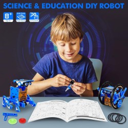 Robots educativos de energía solar para niños de 8 a 12 años  kits educativos de ciencia de juguetes