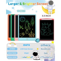 FLUESTON Tableta de escritura LCD, juguetes de tablero de garabatos