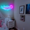 Letrero de neón de medusas LED | Letrero para habitaciones con control remoto