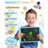 FLUESTON Tableta de escritura LCD, juguetes de tablero de garabatos