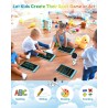 FLUESTON Tableta de escritura LCD, juguetes de tablero de garabatos