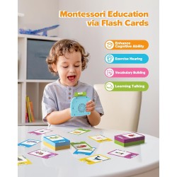 Tarjetas didácticas para niños pequeños, aprendizaje de idiomas,