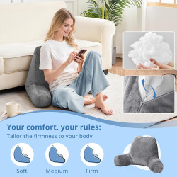 Sasttie Almohadas de lectura | Alhomada para sentarse en camas