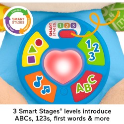 Fisher-Price Juguete para bebé con luces y canciones de aprendizaje para bebés a partir de 6 meses