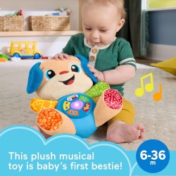 Fisher-Price Juguete para bebé con luces y canciones de aprendizaje para bebés a partir de 6 meses