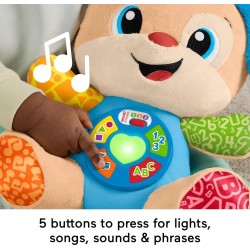 Fisher-Price Juguete para bebé con luces y canciones de aprendizaje para bebés a partir de 6 meses