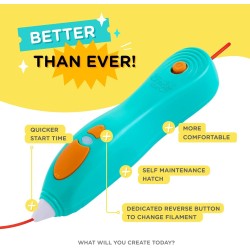 3Doodler Start+ Essentials (2023) - Set de bolígrafos 3D para niños | Boligrafo 3D seguro para niños