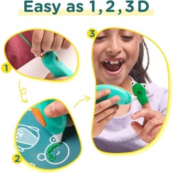 3Doodler Start+ Essentials (2023) - Set de bolígrafos 3D para niños | Boligrafo 3D seguro para niños