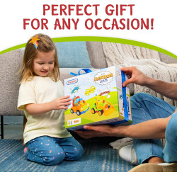 PREXTEX Paquete de 2 autos a control remoto para niños de 3 a 5 años