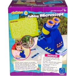 Educational Insights Geosafari Jr. - Microscopio parlante | Microscopio de juguete parlante