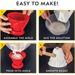 National Geographic Ultimate Volcano Kit | Kit de volcan de juguete cientifico