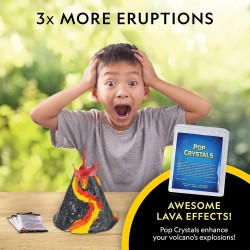 National Geographic Ultimate Volcano Kit | Kit de volcan de juguete cientifico