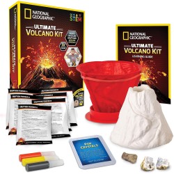 National Geographic Ultimate Volcano Kit | Kit de volcan de juguete cientifico