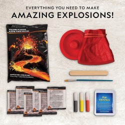 National Geographic Ultimate Volcano Kit | Kit de volcan de juguete cientifico
