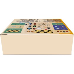 juguete de viaje sensorial de madera para niños pequeños