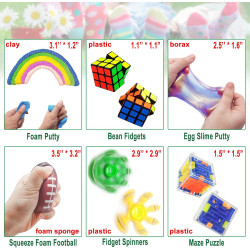 Juguetes Scientoy para el estres o inquietud | Kit de juguetes variados anti estres