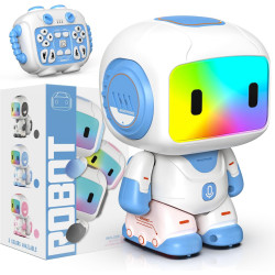 Juguete robot para niños, robots de control remoto con baile interactivo inteligent
