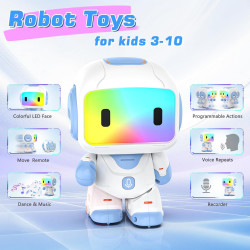Juguete robot para niños, robots de control remoto con baile interactivo inteligent