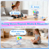 Juguete robot para niños, robots de control remoto con baile interactivo inteligent