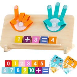 Juguetes Montessori de aprendizaje | Echo de madera y sin pinturas toxicas para el aprendizaje