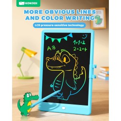 KOKODI Tableta de escritura LCD, regalos para niños y niñas