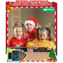 KOKODI Tableta de escritura LCD, regalos para niños y niñas