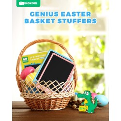 KOKODI Tableta de escritura LCD, regalos para niños y niñas