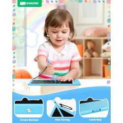 KOKODI Tableta de escritura LCD, regalos para niños y niñas