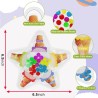 Juguetes sensoriales de clasificación de colores para niños pequeños | Juguete sensorial de clasificacion de colores