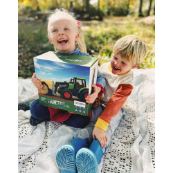 Juguete de tractor a control remoto, juego de tractor RC para niños