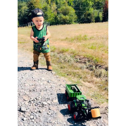 Juguete de tractor a control remoto, juego de tractor RC para niños