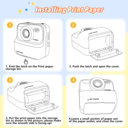 Cámaras digitales instantáneas para niños y niñas