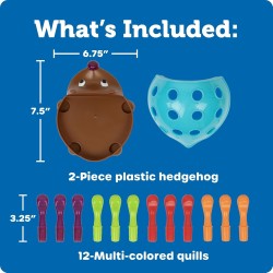 juguete sensorial para practicar las habilidades motrices finas Spike The Fine Motor Hedgehog,