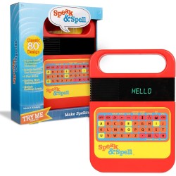 Basic Fun Speak & Spell - Juego electrónico reto para aprender palabras