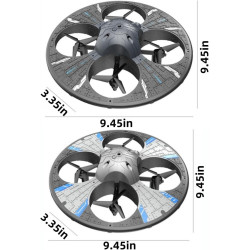 Dron ovni redondo de espuma RC | Ovni con espuma de proteccion a control remoto
