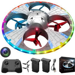 Dron ovni redondo de espuma RC | Ovni con espuma de proteccion a control remoto