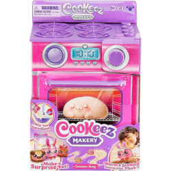 Cookeez Makery Juego de horno Cinnamon Treatz. Mezcla y haz un mejor amigo de peluche.